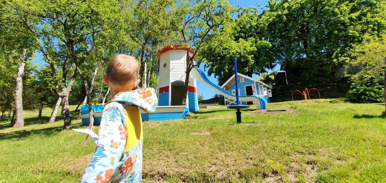 Dom Wczasowy Rudnik Z Basenem, Sauna I Bania Wladyslawowo-Chlapowo Exterior photo